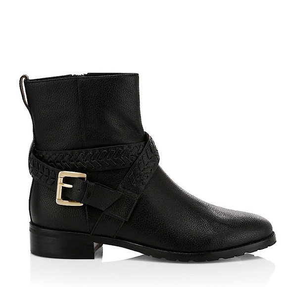 Jack Rogers Shoes - Jack Rogers Eliza Moto Leather Booties Black 8